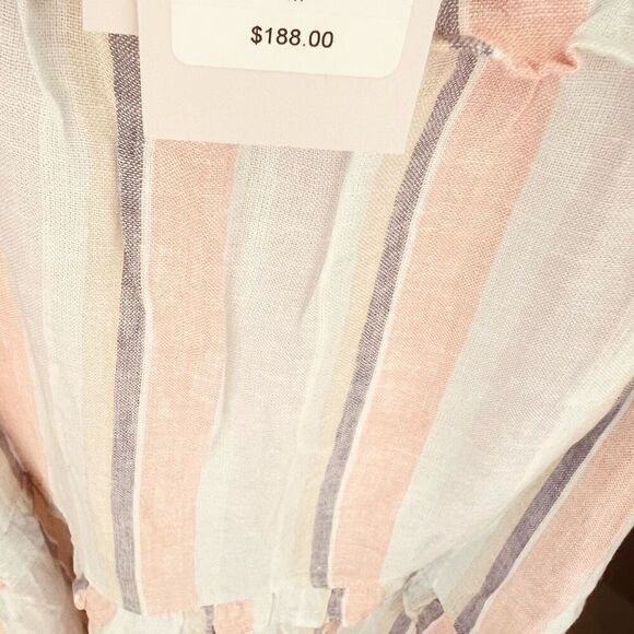 RAILS Sandy Linen Blend Shift Dress, Summer Airy Vacation Dress, Small (4/6) NWT - Picture 6 of 16